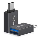 YOOTECH USB C TO USB A ADAPTER 2 PACK - BLACK - Like New