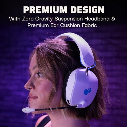 PDP PHANTOM AIR DUAL-MODE WIRELESS HEADSET PS5 PS4 PC BLUETOOTH 052-026X - WHITE - Like New