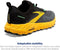 BROOKS MEN’S CASCADIA 17 TRAIL RUNNING SHOE LEMON CHROME/SEDONA SAGE - SIZE 12 - Like New