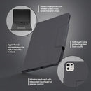 INCIPIO KEYBOARD FOLIO IPAD PRO 12.9" SLIM PROTECTIVE CASE MAG CLOSURE - GRAY - Like New