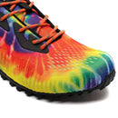 KRICELY MEN'S TRAIL RUNNING SHOES FASHION HIKING SNEAKERS - SIZE: 8.5 - RAINBOW - Brand New