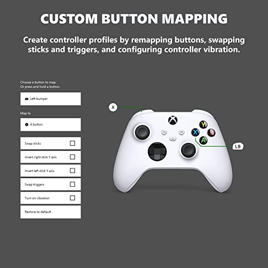 Xbox Core Wireless Controller QAS-00001 – Robot White - Like New