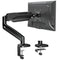 MOUNTUP Single Monitor Desk Mount, Adjustable Gas Spring - Scratch & Dent