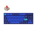 KEYCHRON Q3 FULLY ASSEMBLED SWAPPABLE RGB BACKLIGHT RED SWITCH KNOB VERSION,BLUE Like New