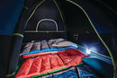 COLEMAN SUNDOME DARK ROOM 4 PERSON TENT 2000032253 - BLACK/LIME GREEN - Like New