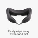 META QUEST 3 SILICONE FACIAL INTERFACE- BLACK - Like New