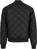 GALAXY BY HARVIC MEN'S HEAVYWEIGHT QUILTED BOMBER JACKET - MEN XL - BLACK - Brand New