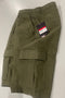 GALAXY MEN’S SUPER FLEX STRETCH CARGO SHORTS - SIZE: M - OLIVE - Brand New