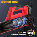 MILWAUKEE LEAF BLOWER FOR MILWAUKEE 18V BATTERY 450CFM ELECTRIC - RED - Like New