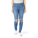 94455-0036 Levi Strauss Women's Totally Shaping Pull-On Skinny (10 Long) 5D - Brand New