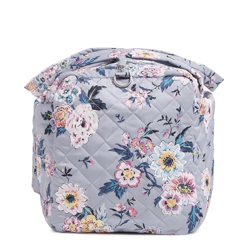27295-18476 VERA BRADLEY TWILL LARGE TRAVEL DUFFLE BAG PARISIAN BOUQUET NOS - Like New