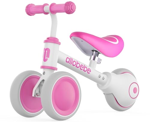 ALLOBEBE BABY BALANCE BIKE CUTE TODDLER BIKES 12-36 MONTHS ROSE - Scratch & Dent