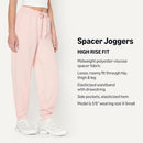 AMAZON ESSENTIALS ATHLETIC HIGH RISE LOOSE WORKOUT PANTS - S - DUSTY PINK - Brand New