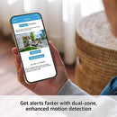 BLINK OUTDOOR 4 WIRELESS SMART SECURITY CAMERA TWO-YEAR 3 CAMERA SYSTEM -BLACK - Like New