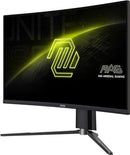 MSI 27" WQHD 2K 180Hz Curved Computer Monitor, FreeSync, MAG27CQ6PF - Black - Like New