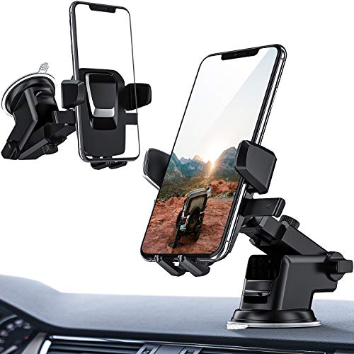 ORIBOX CAR PHONE MOUNT, DASHBOARD CAR PHONE HOLDER, FIT FOR ALL CELL PHONES - Like New