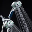 HOTEL SPA Anti-Clog Shower Heads Spray-High Pressure Shower Head 4.3" - Chrome Like New