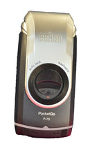 BRAUN MOBILESHAVE COMPACT TRAVEL BATTERY SHAVER DC 3V - BLACK/SLIVER - Like New