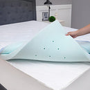 SensorPEDIC SensorCOOL 3-Inch Quilted Gel-Infused Memory Foam Bed Topper - Brand New