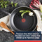 T-FAL EXPERIENCE NONSTICK COOKWARE SET 12 PIECE, INDUCTION, BLACK - BLACK - Like New