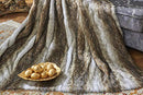 Lindsey Home Fashion Faux Fur Throw 60x84(INCH) Wolf-Brown - Brand New