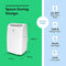 VREMI 10,000 BTU PORTABLE AIR CONDITIONER WITH HORIZONTAL DESIGN - WHITE - Like New