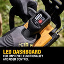 DEWALT 60V MAX 14 IN. 35 CC 60 V CHAINSAW KIT (BATTERY & CHARGER) - BLACK/YELLOW - Like New