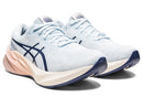 ASICS WOMEN'S NOVABLAST 3 NAGINO SIZE 11 - SKY/CREAM - SKY/CREAM - Like New