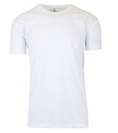 GALAXY BY HARVIC MEN MALE PERFORMANCE ACTIVE SHORT SLEEVE MUSCLE TEE WHITE M - Brand New