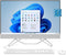 For Parts: HP AIO Desktop 23.8”FHD J4025 8GB 256GB SSD 24-CB0010 White CRACKED SCREEN