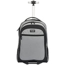 WRANGLER DOBSON COLLECTION FEATURING DUFFEL TRAVEL, 19" ROLLING BACKPACK - GRAY - Brand New