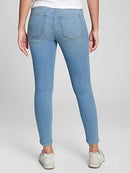 GAP WOMENS MID-RISE FAVORITE JEGGING PANT SIZE WOMEN 32/14 INDIGO - Like New