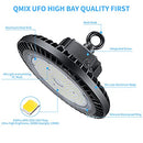 Qmix LED High Bay Light 150W 22,500LM UFO High 5000K Daylight, Non-Dimmed - Brand New