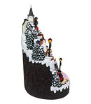TOP TREASURES CHRISTMAS VILLAGE MOUNTAIN HOUSES WITH MOVING TRAIN - MULTI - Like New