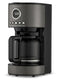 CUISINART DCC-1220BKSFR 12 CUP COFFEEMAKER, STAINLESS STEEL BLACK - BLACK - Like New