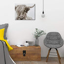 Hd8yehao Freedom Highland Cow Pictures Canvas Wall Art Farmhouse Prints 16"x20" - Brand New