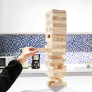 A11N LARGE TUMBLE TOWER GAME, 54 BLOCKS - WOOD - Scratch & Dent