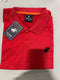 PACIFIC POLO CLUB SHORT SLEEVES POLO - SIZE: MEN M - SALMON RED - Brand New