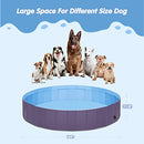 Dog Pool Foldable Kids Splash Pad Thicken Sprinkler Pool, 63 x 12'' B0BXNMVT24 - Like New