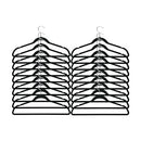 Honey-Can-Do 20-Pack Slim-Profile Non-Slip Velvet Hangers, HNG-09809 - Black - Brand New