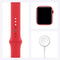 Apple Watch 6 (GPS + Cellular) 44mm Red Aluminum Case M07K3LL/A - Like New