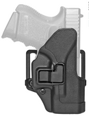 BLACKHAWK Serpa CQC Belt Loop Paddle Holster For Glock Black 410501BK-R Like New