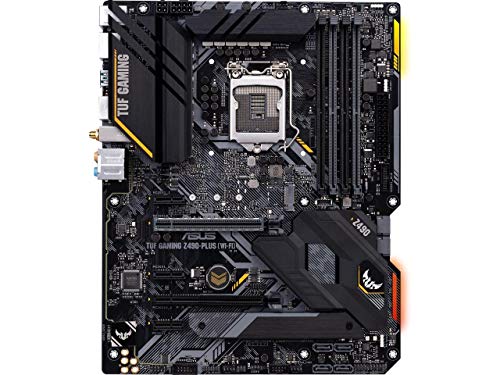 ASUS TUF GAMING Z490-PLUS WIFI 6 LGA 1200 10TH GEN ATX GAMING MOTHERBOARD BLACK Like New