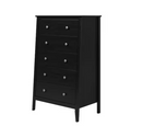 ADEPTUS SOLID WOOD EASY PIECES 5 DRAWER CHEST OF DRAWERS - - Scratch & Dent