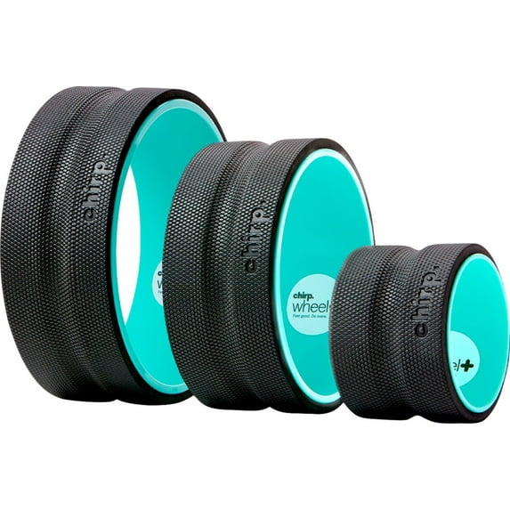 CHIRP WHEEL FOR BACK AND NECK PAIN – 3PK - BLACK/BLUE - Like New