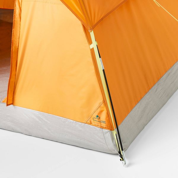 EMBARK 4 PERSON DOME CAMPING TENT RUST - EMBARK™ - ORNAGE/GRAY - Brand New