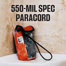 DUKE CANNON TACTICAL SCRUBBER SOAP POUCH U.S. MILITARY-GRADE ORANGE/GRAY - Like New