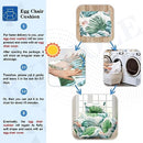 Rkufoze Soft Polyester Pillow Hawaii Egg Chair Cushion Headrest 18x4 - Red - Brand New