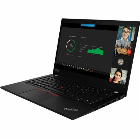 Lenovo ThinkPad T14 Gen 1 14" FHD i7-10610U 16GB 256GB SSD 20S1S6D500 - BLACK - Like New