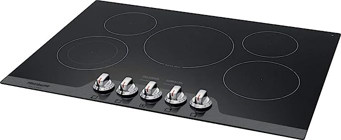 Frigidaire Stainless Steel Gallery 30" Electric Cooktop FGEC3068US - Black Like New